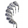 AGXGOLF LADIES LEFT or RIGHT HAND MAGNUM XS WIDE SOLE IRON SET: w#4  & 5 HYBRID + 6, 7, 8 & 9 IRONS + PITCHING WEDGE; ALL SIZES IN STOCK; USA BUILT!